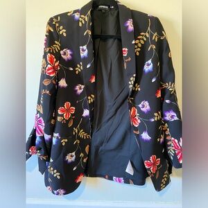 Express Floral Blazer